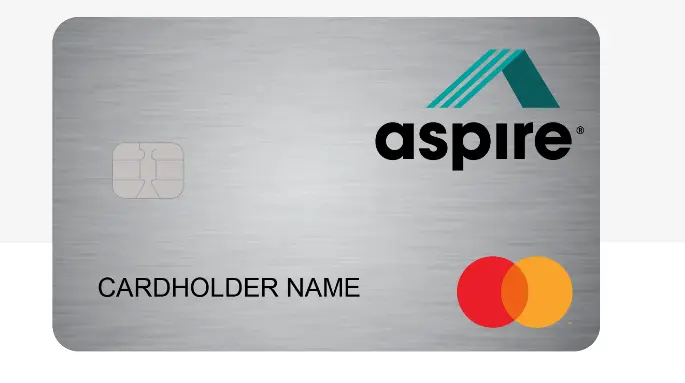Aspire Cash Back Reward Card