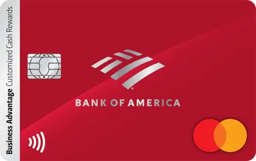 Bank of America Business Advantage Unlimited Cash Rewards Mastercard Secured credit card