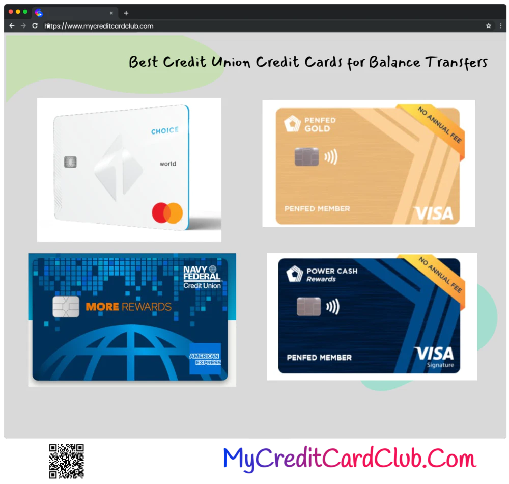 Best_Credit Union Credit Cards for Balance Transfers