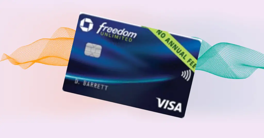 Chase Freedom Unlimited credit card