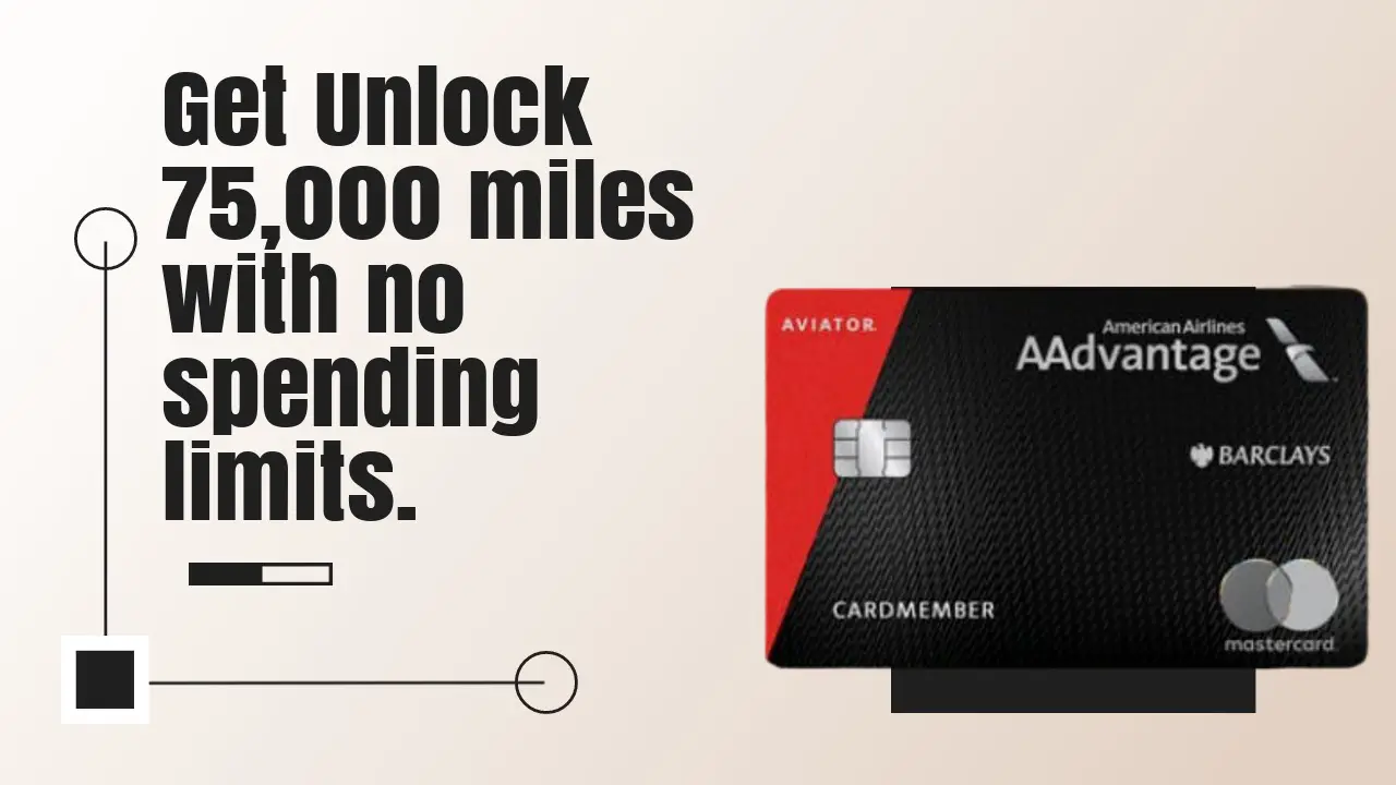 Earn 75,000 Miles With The Barclays Aviator Red World Elite Mastercard(no Minimum Spend Required}