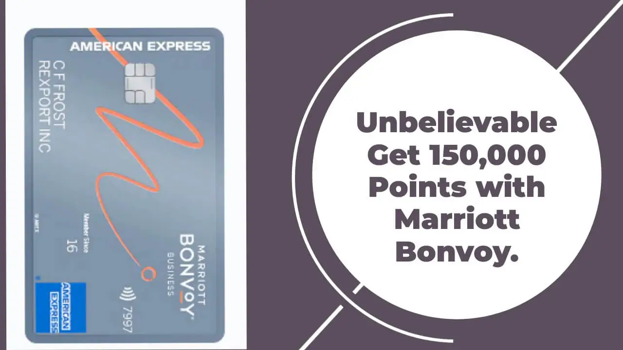 Earn 150,000 Points With New Marriott Business Card Offer