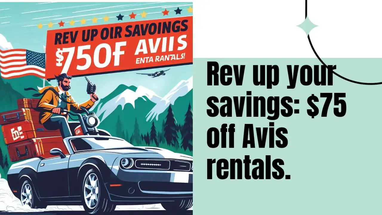 Get $75 Back On Your Next Avis Rental With Amex Offers